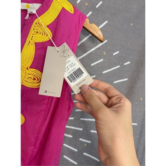 NWT Boden Bella Embroidered Playsuit - Picture 6 of 7